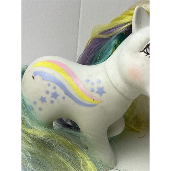 1984 G1 My Little Pony Raincurl Rainbow - Picture 3 of 9